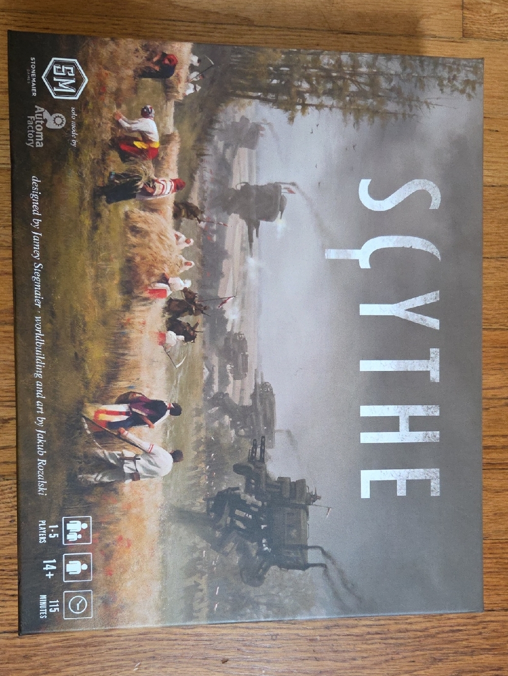 NIB Stonemaier Games Scythe Worldbuilding Board Game